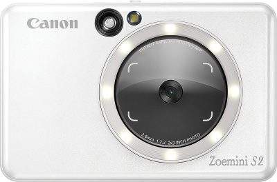 Zoemini S2 Pearl White  Printer Camera