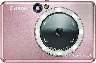 Zoemini S2 Rose Gold  Printer Camera